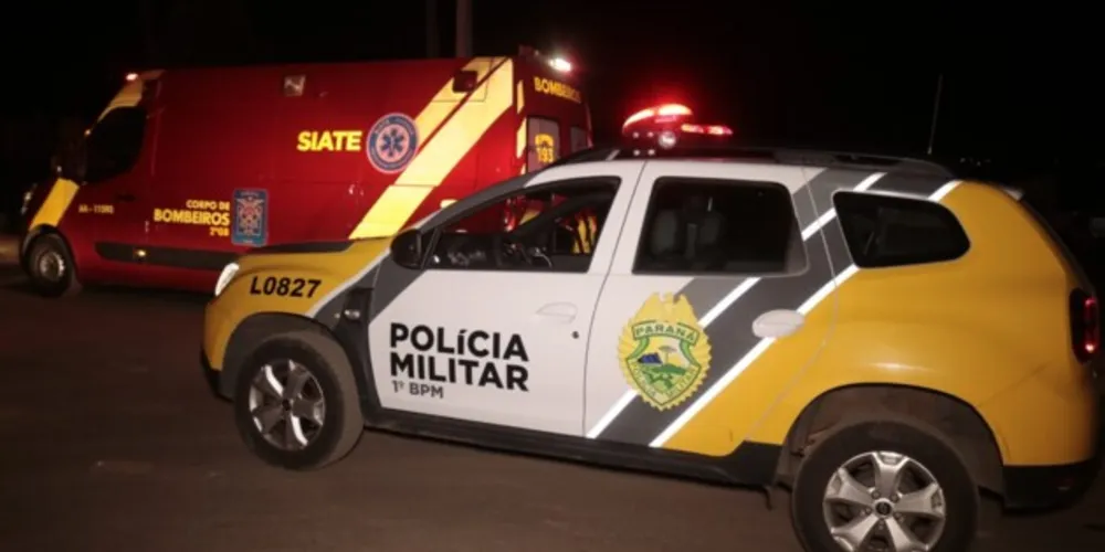 Equipe do Siate e da Polícia Militar compareceram ao local para prestar atendimento e realizar o boletim de ocorrência.