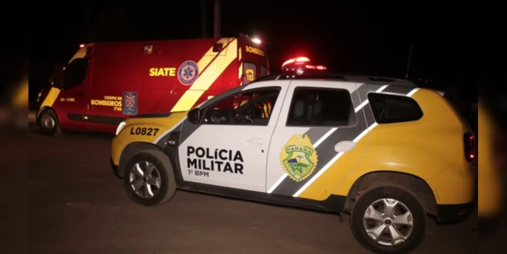 Equipe do Siate e da Polícia Militar compareceram ao local para prestar atendimento e realizar o boletim de ocorrência.