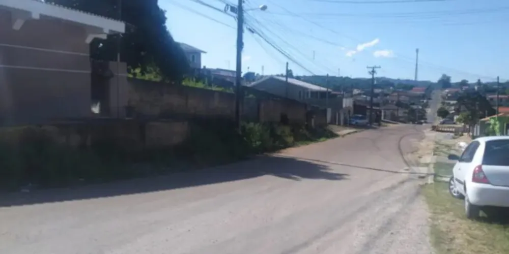 Robert Matheus Alberti teve traumatismo crânio encefálico e foi encaminhado para o Hospital do Rocio.