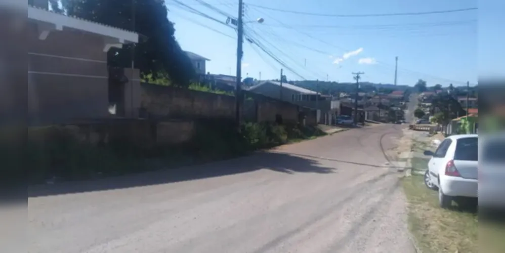 Robert Matheus Alberti teve traumatismo crânio encefálico e foi encaminhado para o Hospital do Rocio.