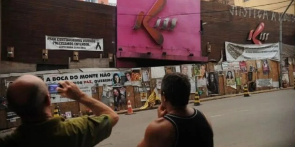 quatros réus acusados pela morte de 242 pessoas no incêndio da boate kiss, em 2013