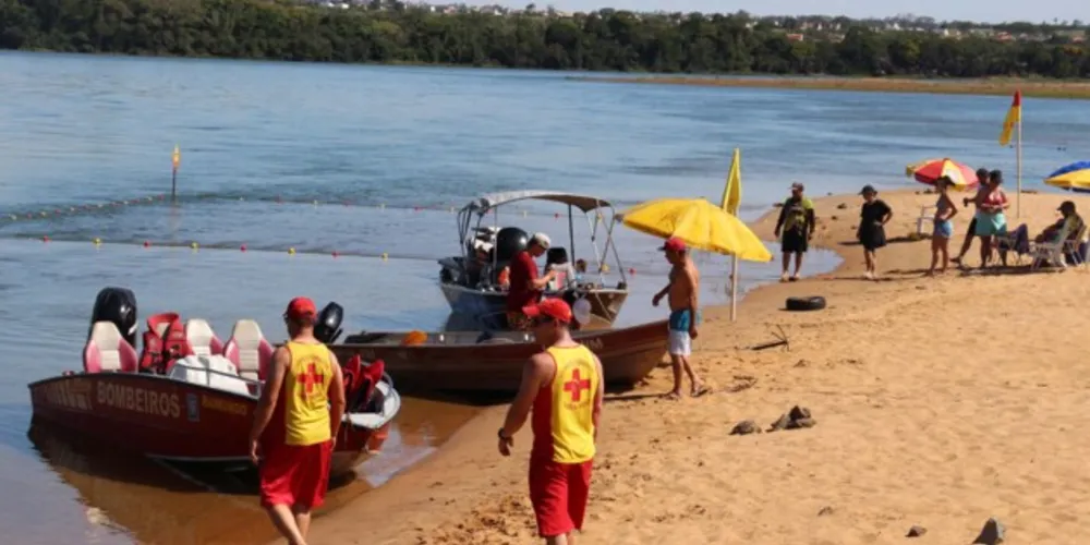 Muito procurados em dias quentes, rios também oferecem riscos, alerta Corpo de Bombeiros