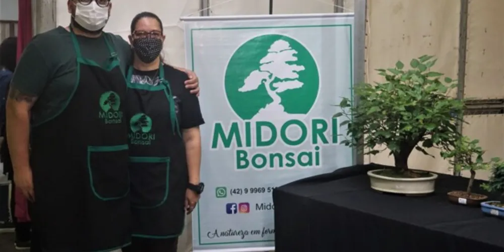 Viveiro foi inaugurado há cerca de um ano e oferece a venda e pós-venda de bonsai