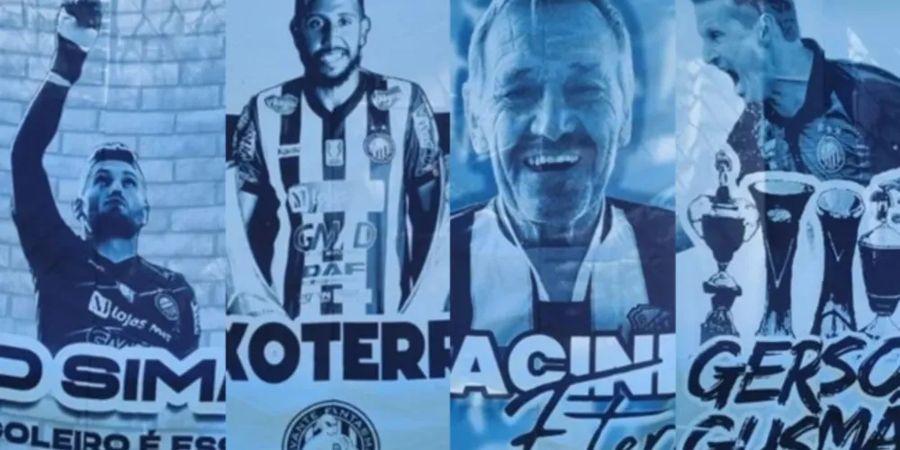 Bandeiras com os "Guardiões da história Alvinegra" serão hasteadas em todos os jogos do Alvinegro em casa