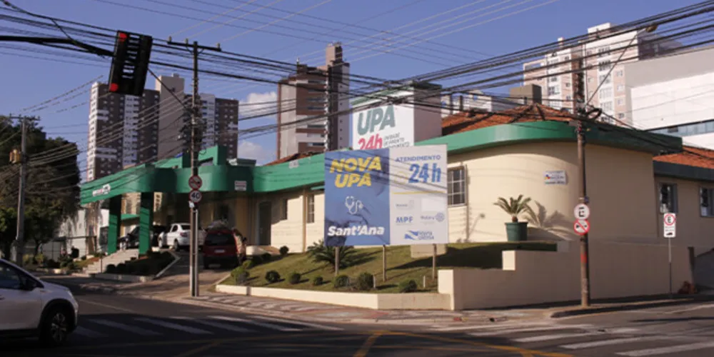 Unidade de Pronto Atendimento (UPA) Santana, da cidade de Ponta Grossa.