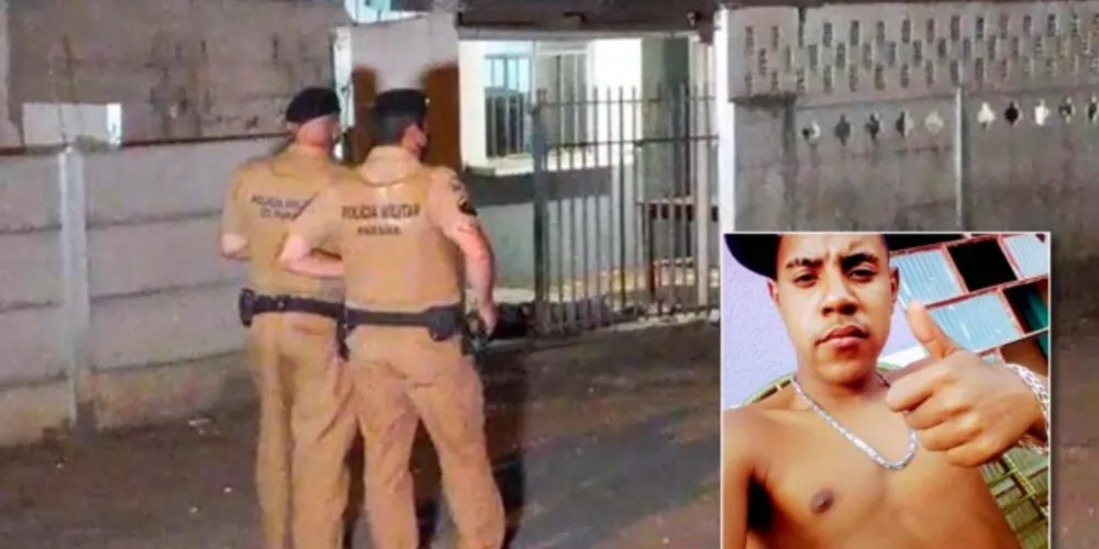 David Willian estava num bar localizado à Rua Jesser Rouver Bernardi, quando foi baleado