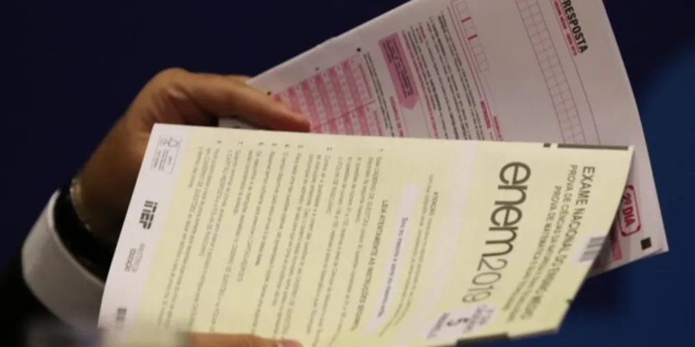 Imagem ilustrativa da imagem Enem começa a ser aplicado amanhã em todo o país