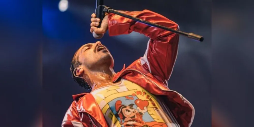 O show será realizado no Teatro Marista Pio XII, no dia 3 de fevereiro, a partir das 21h.