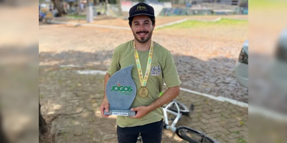 Marcelinho é um dos principais bikers de base no Brasil. 