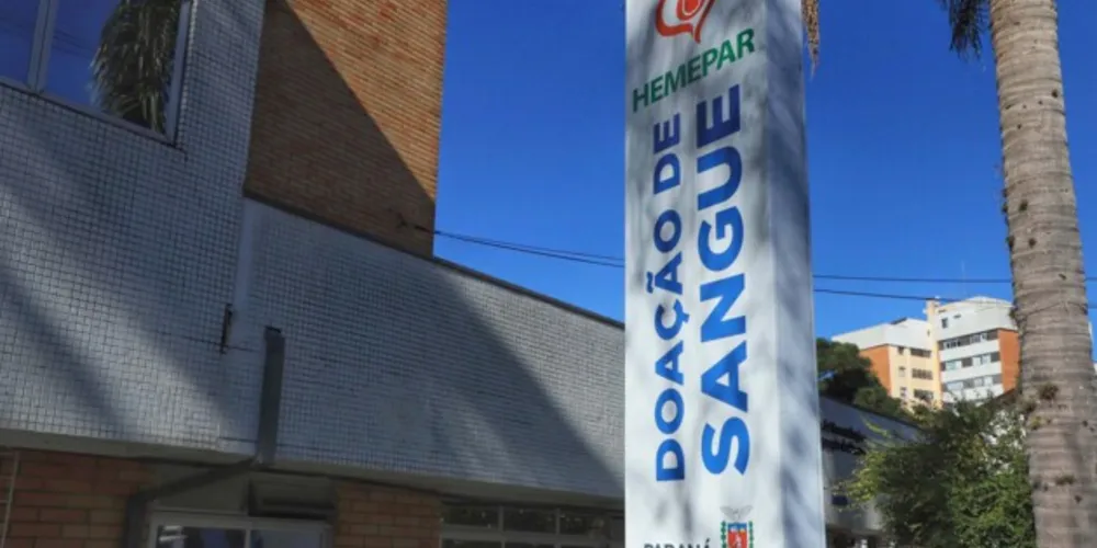 Hemepar reforça novos critérios para doação de sangue após infecção por covid-19.