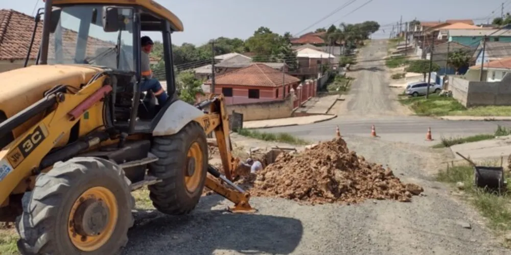 Trabalhos somam mais de 1,6  km de extensão viabilizados através do Programa Asfalto Cidadão. Investimento total  é de 3,2 milhões de reais