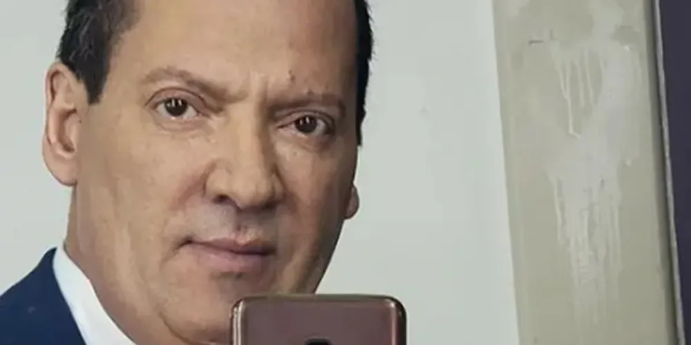 Ele estava apresentando o Tribuna da Massa