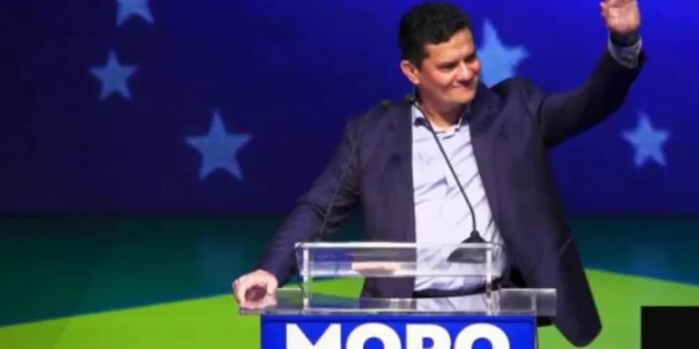 Sergio Moro se filiou nesta quarta-feira (10) ao Podemos