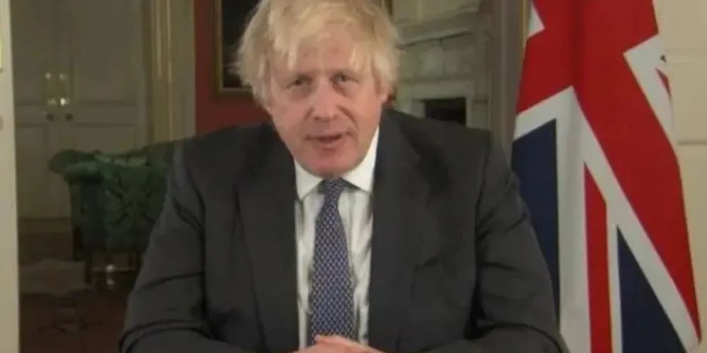 Informação foi confirmada nesta segunda-feira (13) pelo primeiro-ministro do Reino Unido, Boris Johnson.