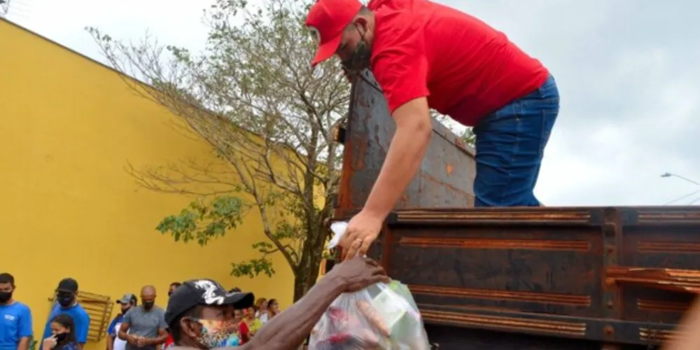 Ao todo, mais de 700 toneladas serão partilhadas em todo o país até o dia 6 de janeiro de 2022