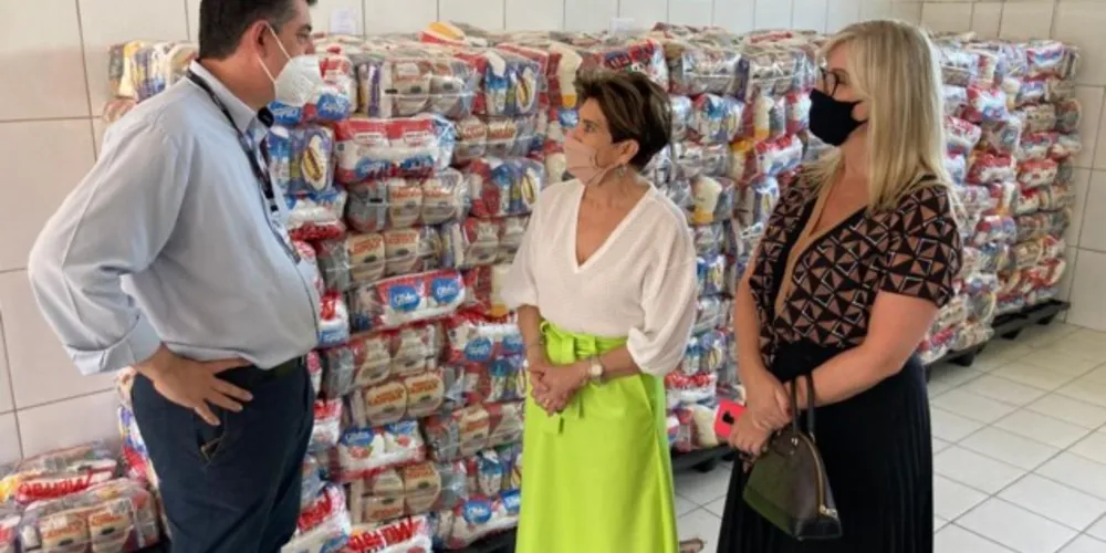 Mais de 500 cestas básicas serão distribuídas para famílias em vulnerabilidade social ainda nesta semana