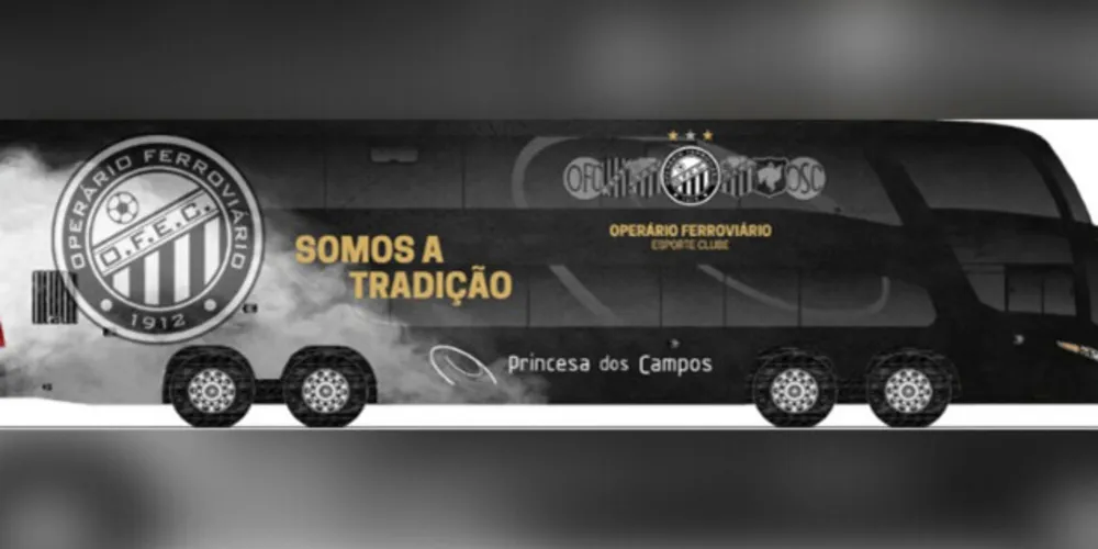 Com a nova parceira, o Alvinegro vai contar com um ônibus plotado e personalizado para levar os jogadores para treinos e todos os jogos