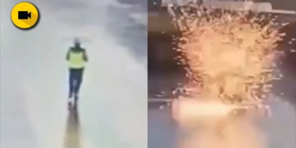 Abdul Rosyid, de 35 anos, conseguiu sobreviver e ficou internado por quatro dias.