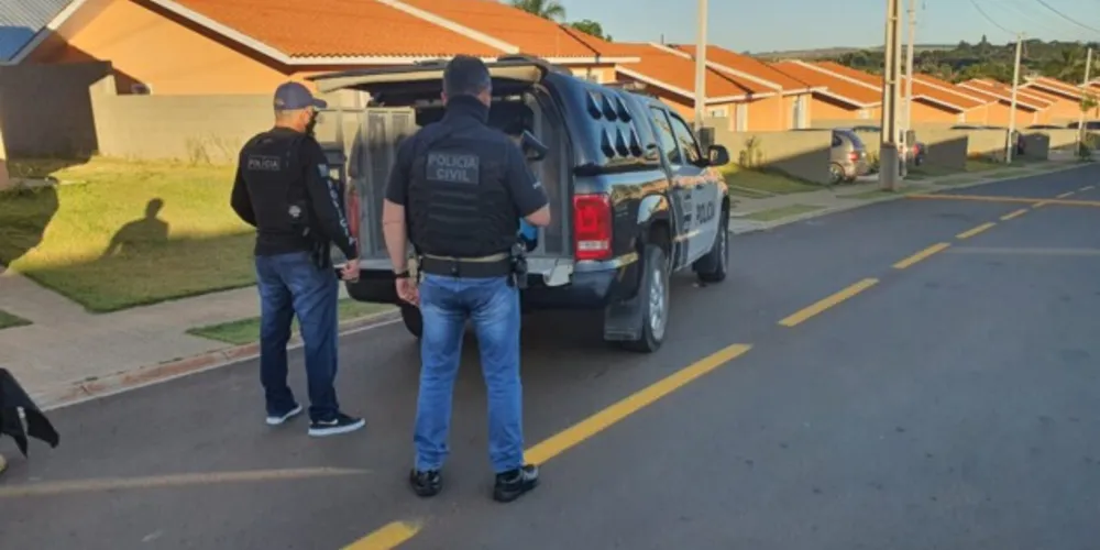 Operação policial cumpriu mandados de busca e apreensão nessa segunda-feira