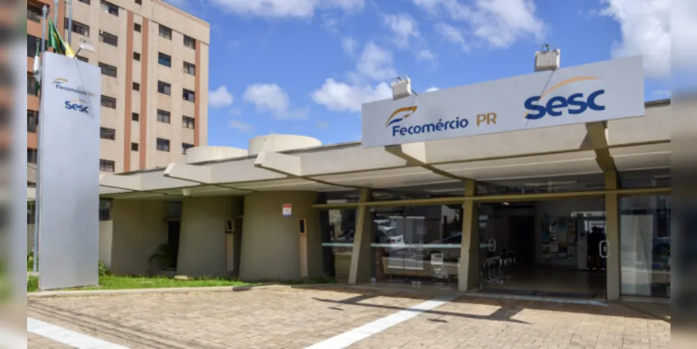 Unidade do Sesc em Ponta Grossa.