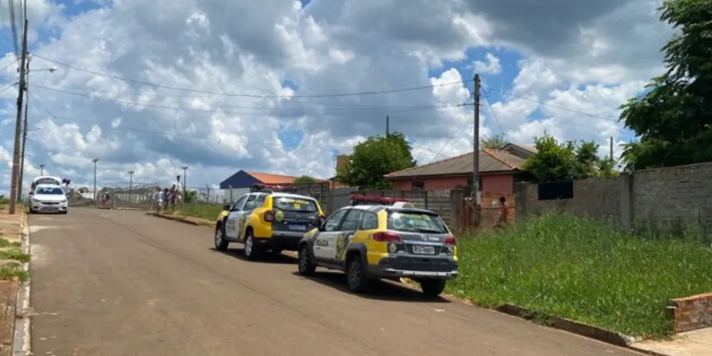 Caso grave está sendo atendido pela Polícia Militar