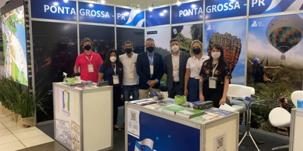 A Prefeitura conta com um estande próprio no evento representado pelo vice-prefeito, o secretário de Turismo e pela equipe da Setur.