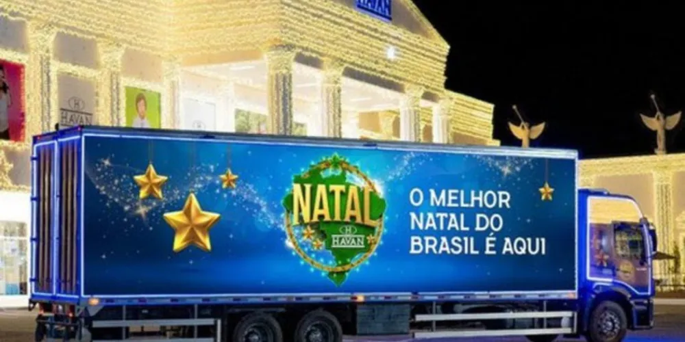 Imagem ilustrativa da imagem Carreata de Natal Havan passa por PG hoje