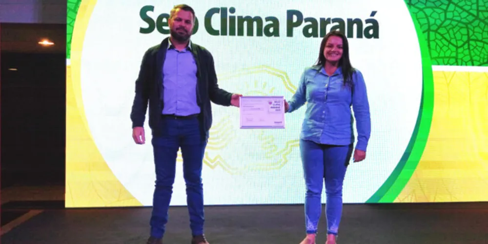 Reconhecimento do governo do Estado aponta a contribuição da cooperativa para a diminuição do aquecimento global