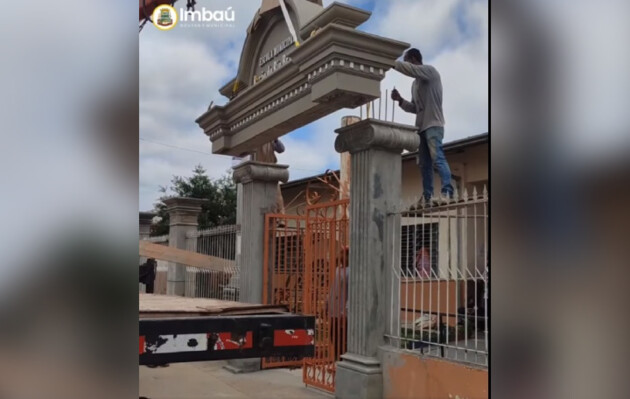 Trabalhos que tiveram início na última semana foram vistoriados pela prefeita Dayane Sovinski