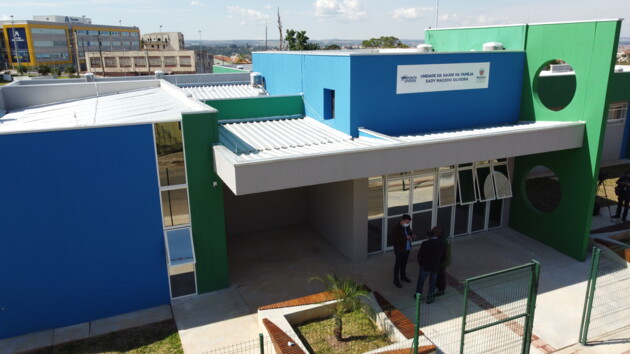 Unidade de Saúde Sady Macedo Silveira, em Ponta Grossa.