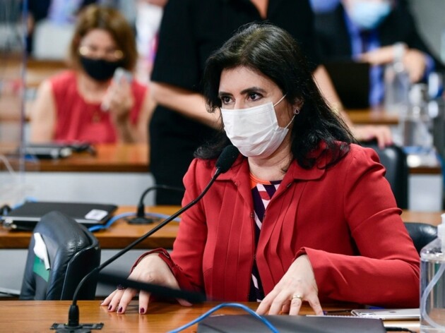 Senadora do MDB, Simone Tebet, se destacou na 'CPI da Pandemia'.