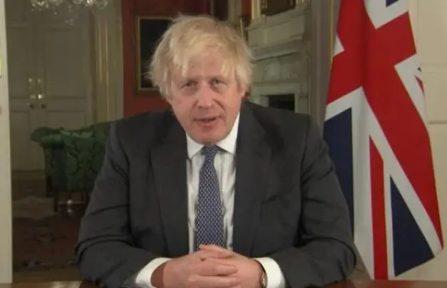 Informação foi confirmada nesta segunda-feira (13) pelo primeiro-ministro do Reino Unido, Boris Johnson.