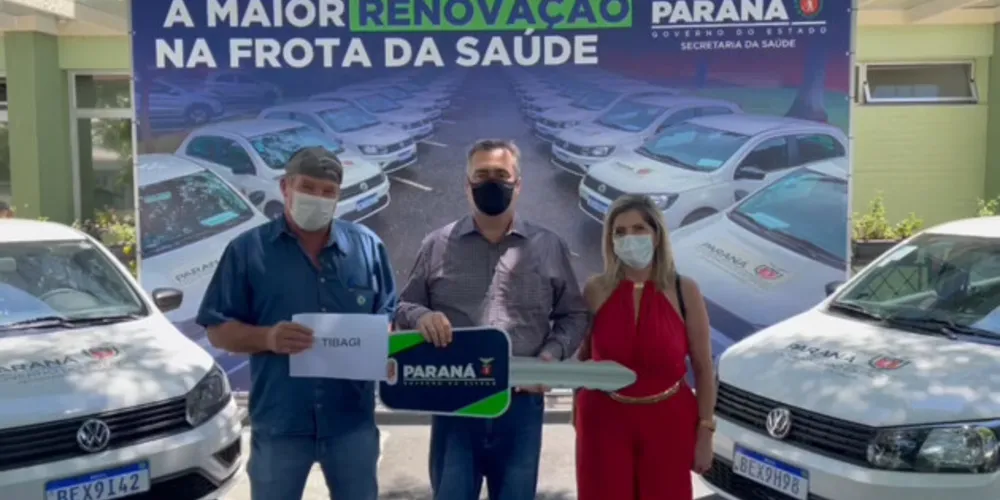 Prefeito Artur Butina (PSC) se reuniu com o secretário estadual de Saúde, Beto Preto