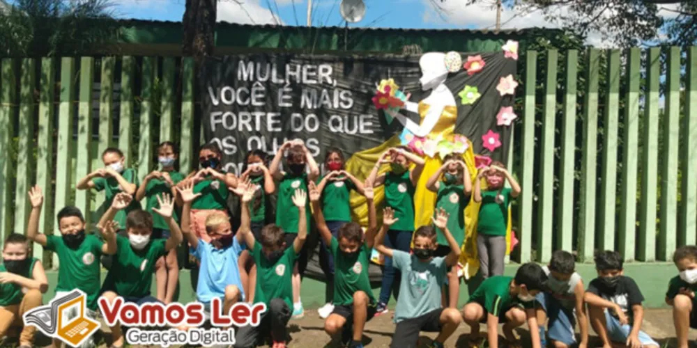 Crianças destacaram mulheres importantes em suas vidas