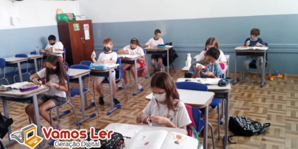 Ações em sala engajaram os educandos de ambas as turmas