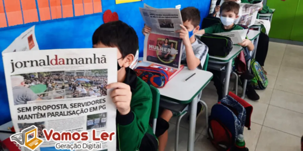 Imagem ilustrativa da imagem Vamos Ler destaca projeto de leitura em Jaguariaíva com o JM