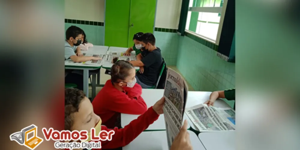 Impresso auxiliou no trabalho dentro da sala de aula