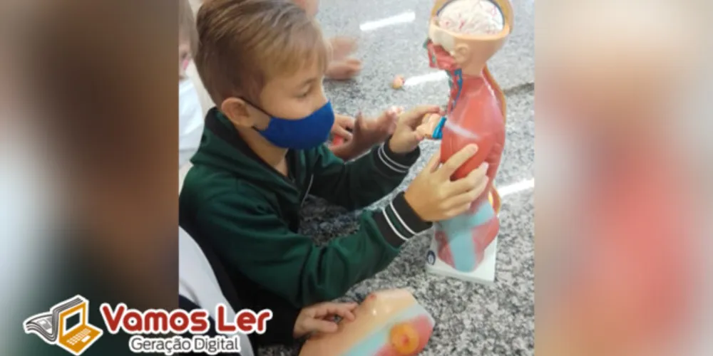 Imagens mostram ampla interação da turma com o tema