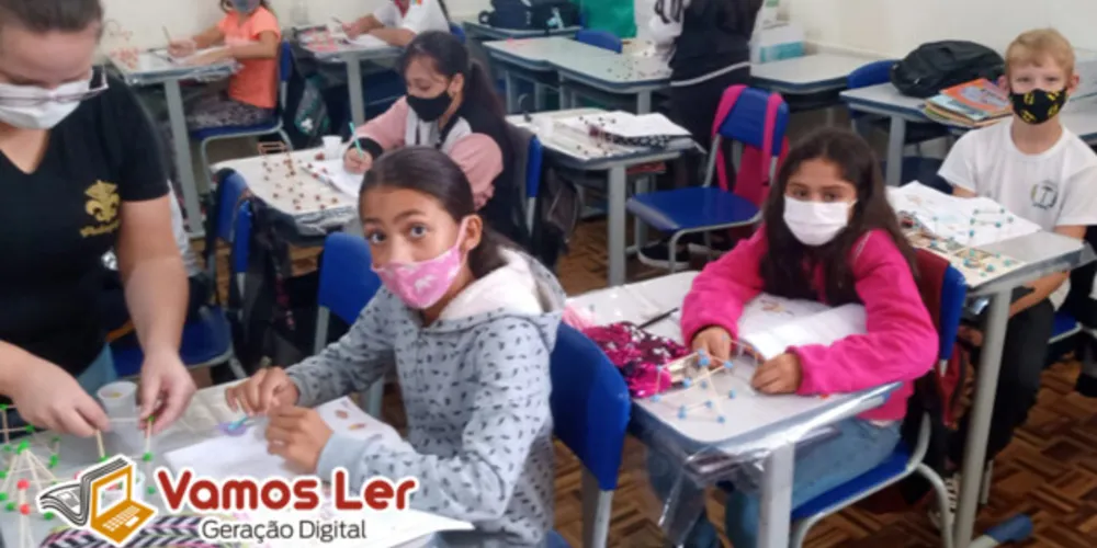 Dinâmica contou com vários processos em sala de aula