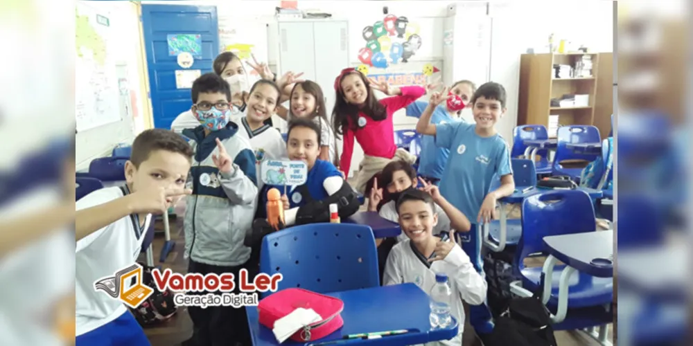 O desenvolvimento da atividade foi além da leitura de textos sobre a água