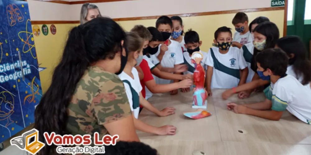 Recursos práticos foram utilizados para melhorar compreensão sobre o tema