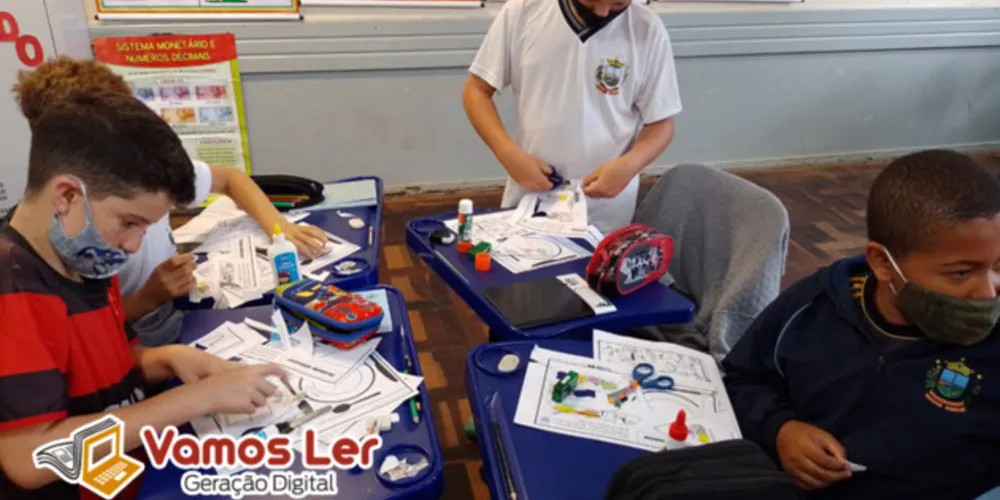 Alunos colocaram em prática conhecimentos aprendidos