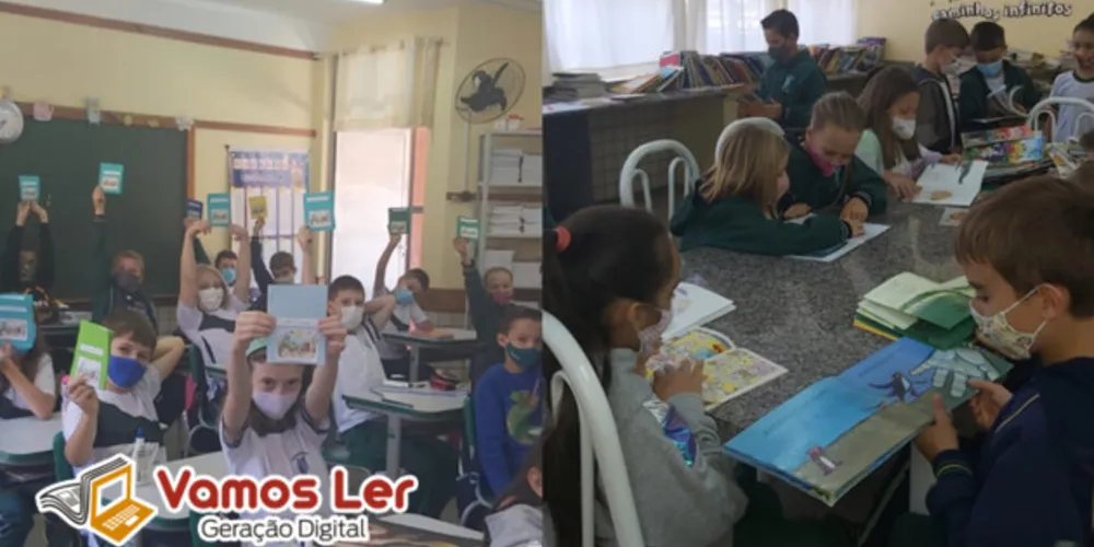 Diversas dinâmicas engajaram alunos a desenvolverem o hábito de ler