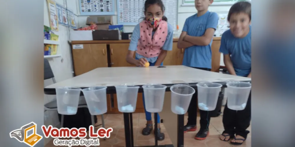 Dinâmica fez com que alunos tivessem o gosto pelo aprendizado