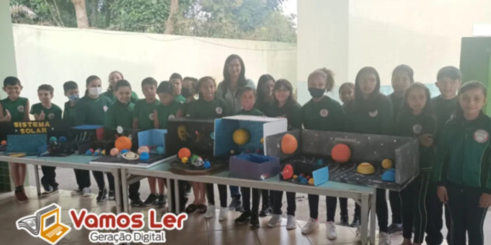 Confecção e exposição colocaram alunos como protagonistas da astronomia