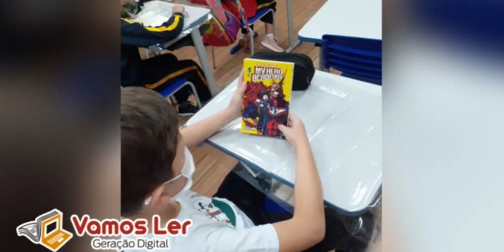 Alunos demonstram como hábito de ler é importante