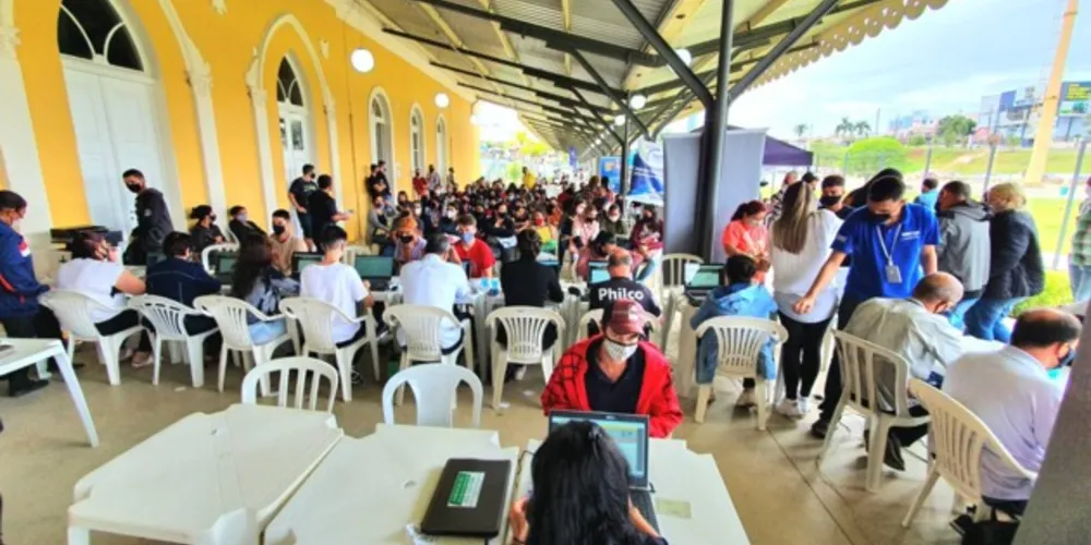 Evento, realizado na Estação Saudade, no último sábado, atraiu mais de mil pessoas