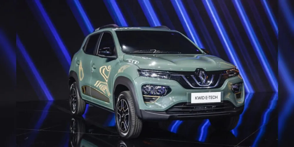 Custo de um quilômetro rodado do Kwid E-TECH é de R$ 0,06, valor cerca de oito vezes mais baixo que o de um carro a combustão