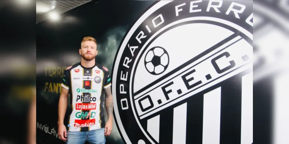 Zagueiro chega com a confiança do técnico Claudinei Oliveira