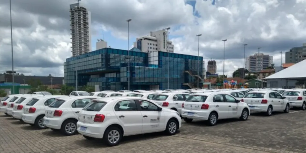 30 novos veículos serão para uso da cidade de Ponta Grossa